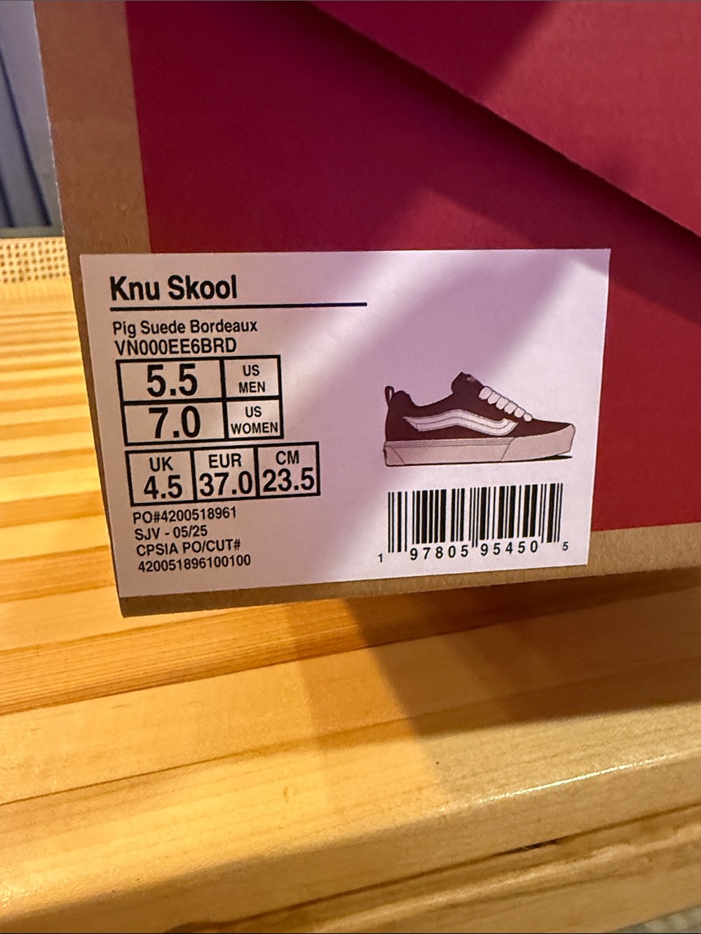 BRAND NEW “new skoool VANS” - Picture 3 of 5